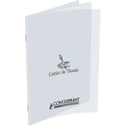 Carnet dessin format A4 feuilles blanches